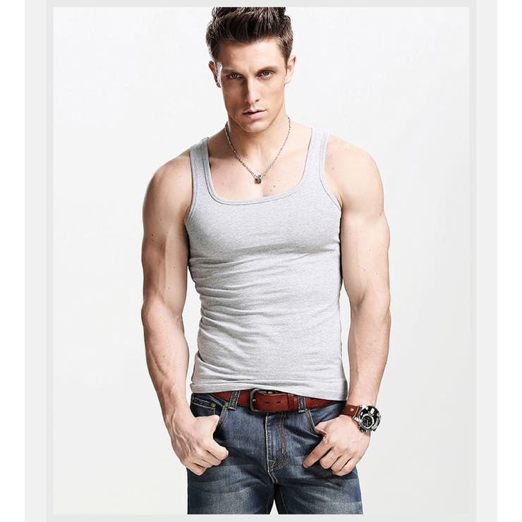 タンクトップ メンズ トップス | PlusNao | 詳細画像6 