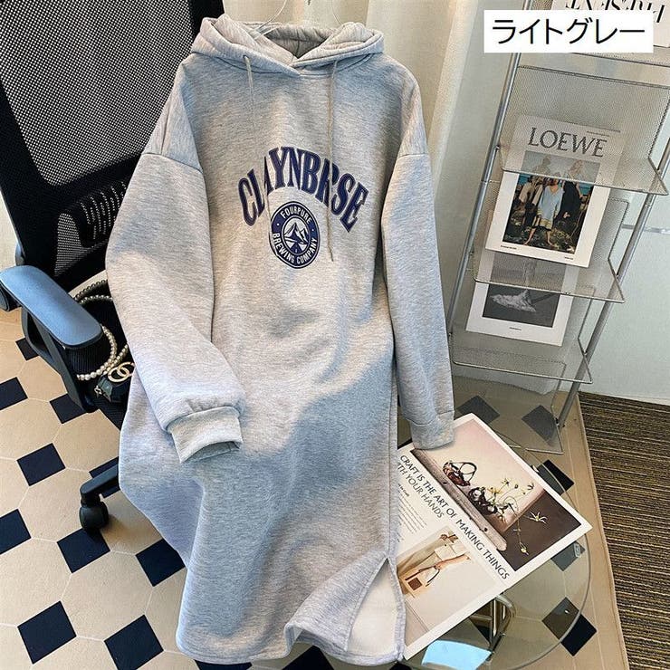 パーカーワンピース レディース 女性 | PlusNao | 詳細画像2 