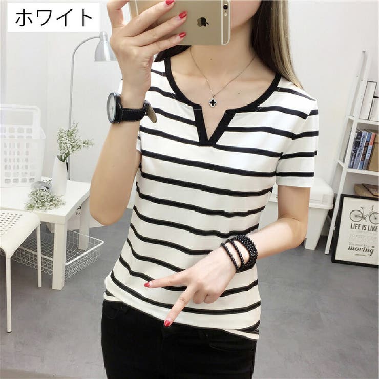 カットソー Tシャツ 半袖 | PlusNao | 詳細画像10 