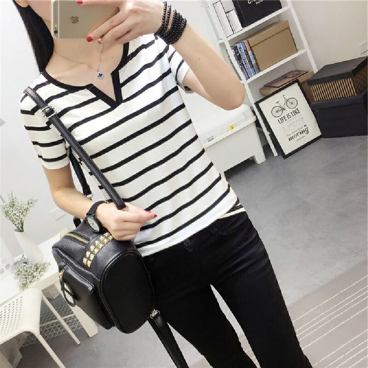 カットソー Tシャツ 半袖 | PlusNao | 詳細画像3 