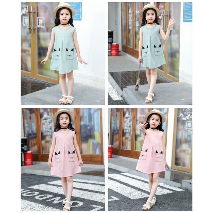 ワンピース ノースリーブ キッズ | PlusNao | 詳細画像3 