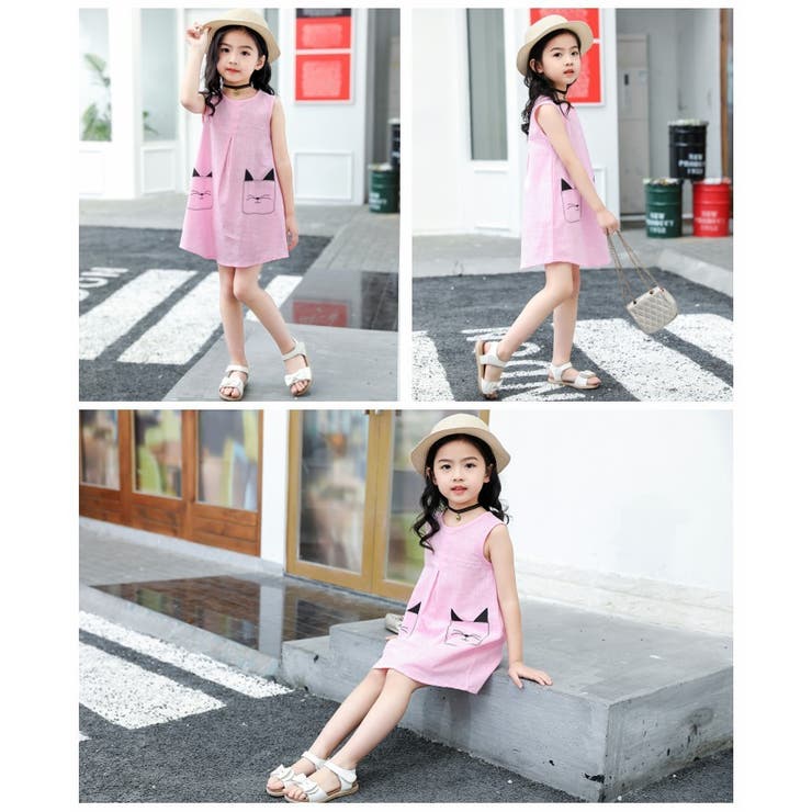 ワンピース ノースリーブ キッズ | PlusNao | 詳細画像4 