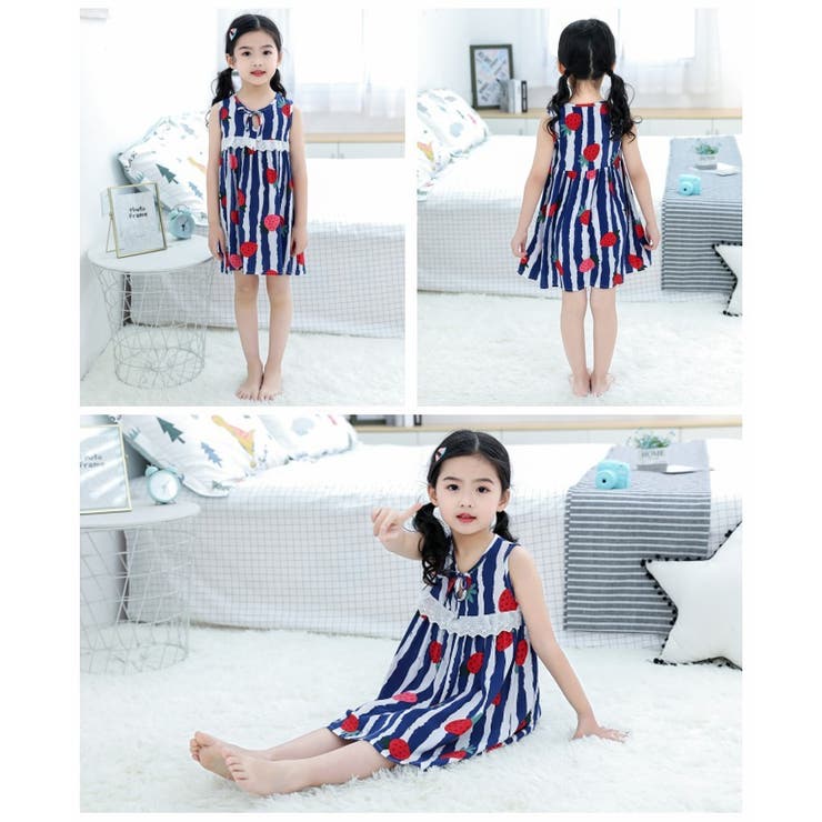 ワンピース ノースリーブ キッズ | PlusNao | 詳細画像5 