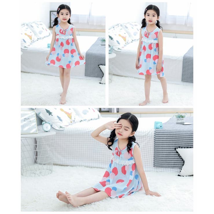 ワンピース ノースリーブ キッズ | PlusNao | 詳細画像6 