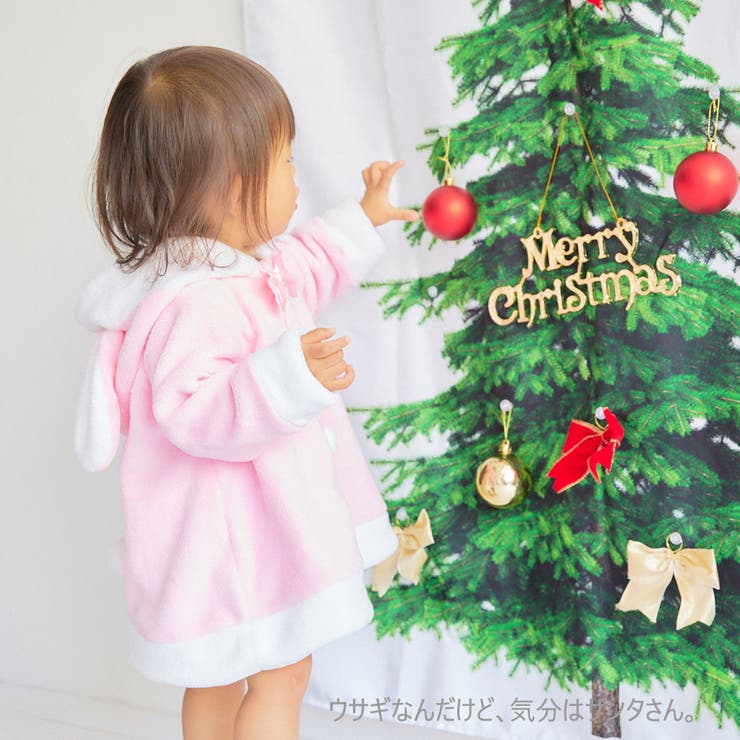 ベビーワンピース ウサギ サンタク | PlusNao | 詳細画像3 