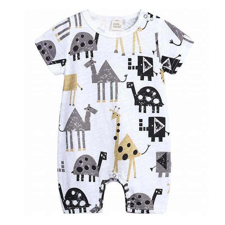 カバーオール 半袖 ラウンドネック | PlusNao | 詳細画像17 