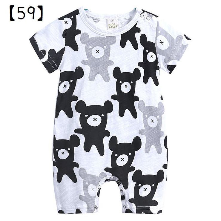 カバーオール 半袖 ラウンドネック | PlusNao | 詳細画像18 