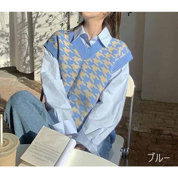 ベスト ニット ノースリーブ | PlusNao | 詳細画像11 