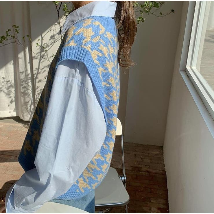 ベスト ニット ノースリーブ | PlusNao | 詳細画像8 