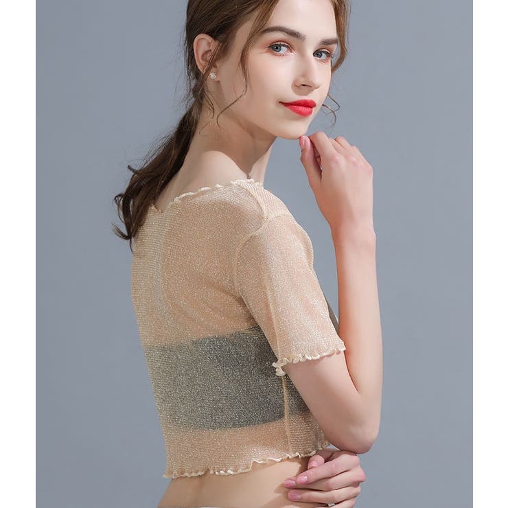 カットソー 半袖 五分袖 | PlusNao | 詳細画像8 