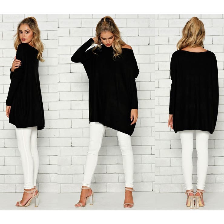 チュニックワンピ 長袖 カットソー | PlusNao | 詳細画像2 