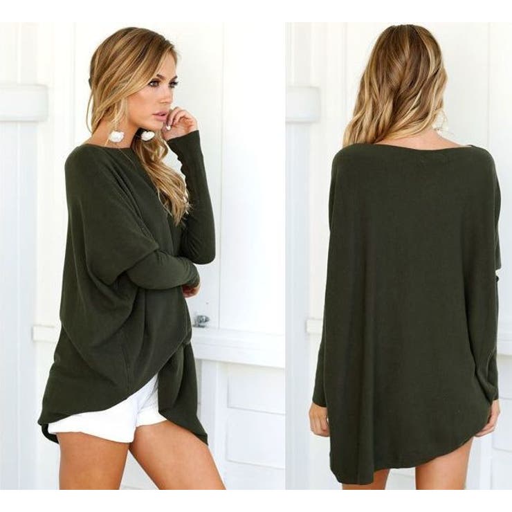 チュニックワンピ 長袖 カットソー | PlusNao | 詳細画像3 