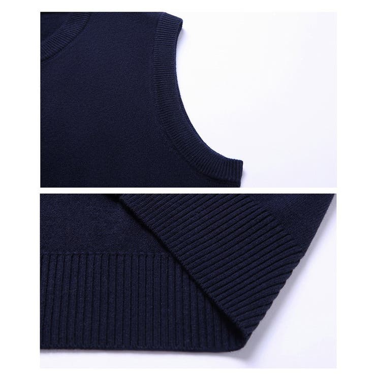 ニットベスト メンズ 男性 | PlusNao | 詳細画像13 