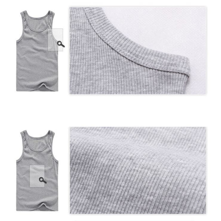 タンクトップ メンズ トップス | PlusNao | 詳細画像14 