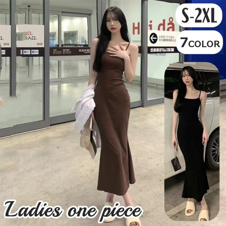 キャミワンピース レディース 女性 | PlusNao | 詳細画像1 