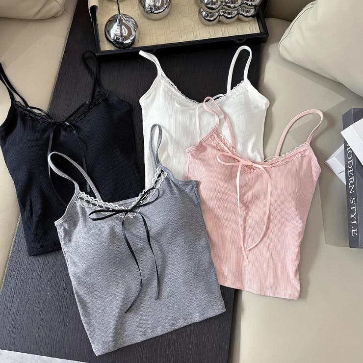 キャミソール カップ入り レディース | PlusNao | 詳細画像4 