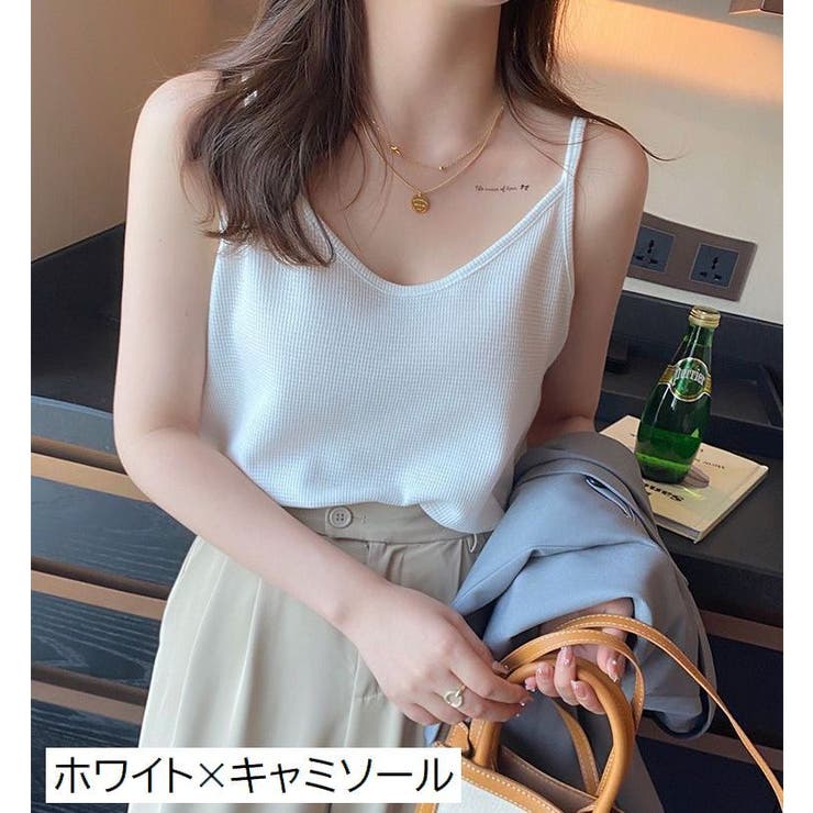 タンクトップ キャミソール レディース | PlusNao | 詳細画像17 