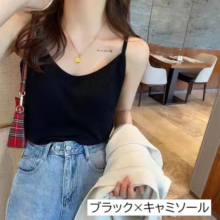 タンクトップ キャミソール レディース | PlusNao | 詳細画像18 