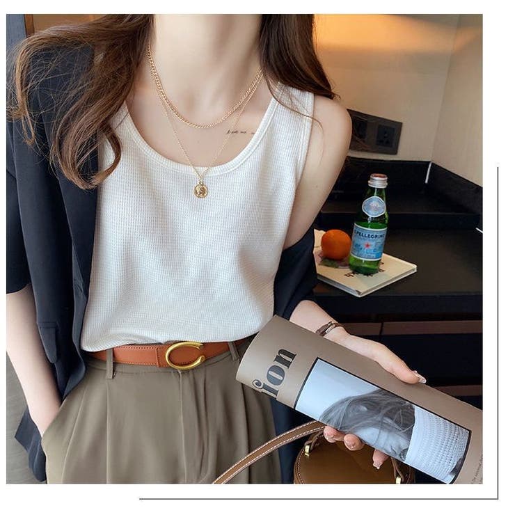 タンクトップ キャミソール レディース | PlusNao | 詳細画像3 