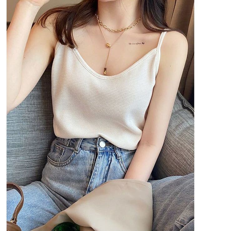 タンクトップ キャミソール レディース | PlusNao | 詳細画像5 