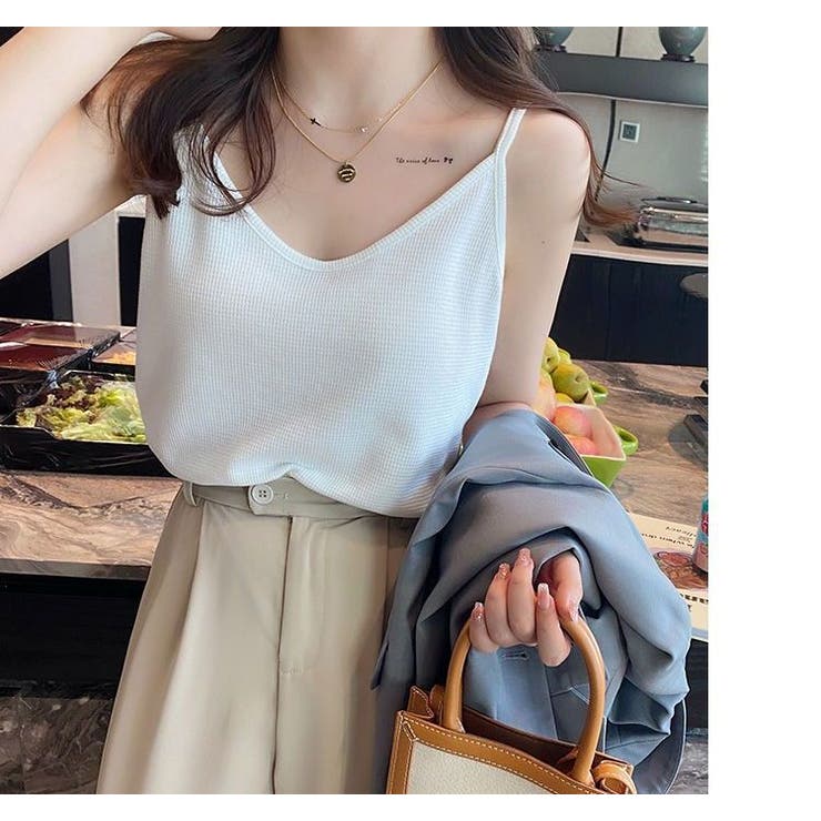 タンクトップ キャミソール レディース | PlusNao | 詳細画像8 