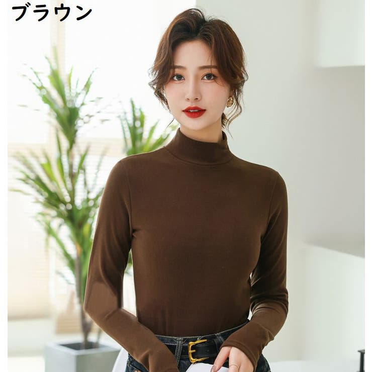 長袖カットソー ロンT ロングTシャツ | PlusNao | 詳細画像13 