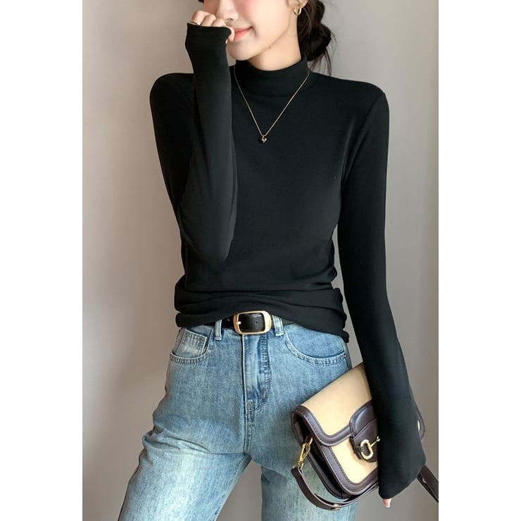 長袖カットソー ロンT ロングTシャツ | PlusNao | 詳細画像2 