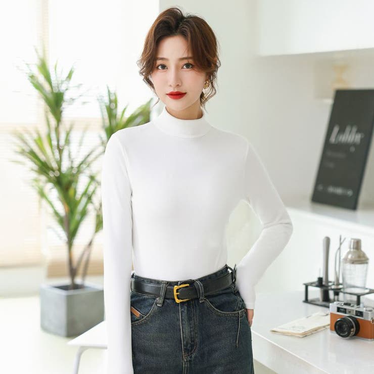 長袖カットソー ロンT ロングTシャツ | PlusNao | 詳細画像3 