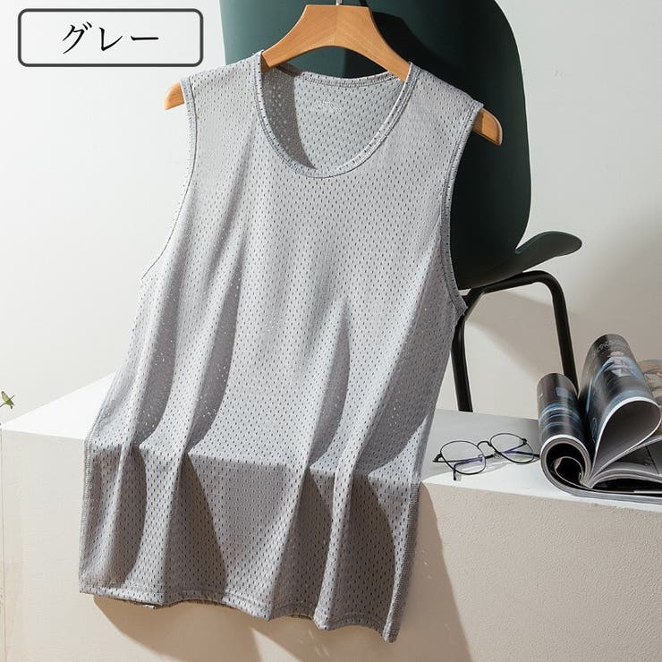 タンクトップ メンズ トップス | PlusNao | 詳細画像7 