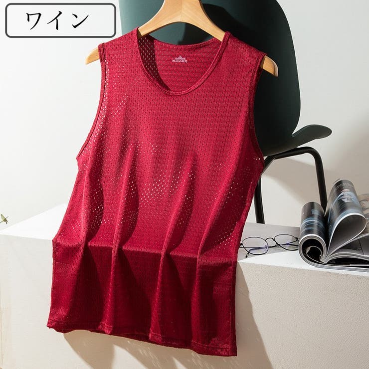 タンクトップ メンズ トップス[品番：FQ000197968]｜PlusNao