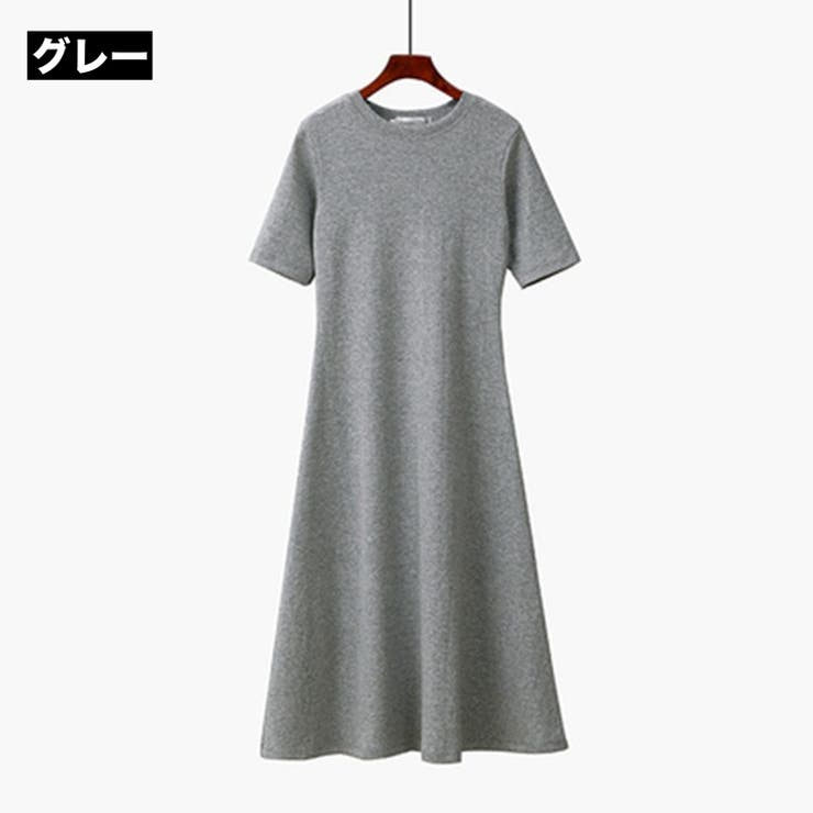 ワンピース ロング丈 半袖 | PlusNao | 詳細画像3 