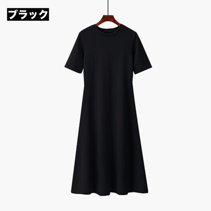 ワンピース ロング丈 半袖 | PlusNao | 詳細画像4 