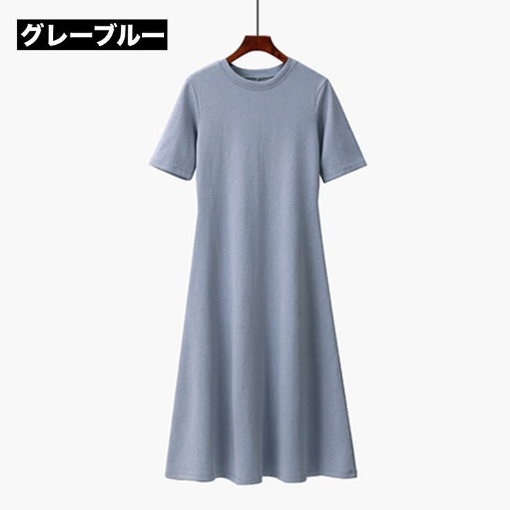 ワンピース ロング丈 半袖 | PlusNao | 詳細画像5 