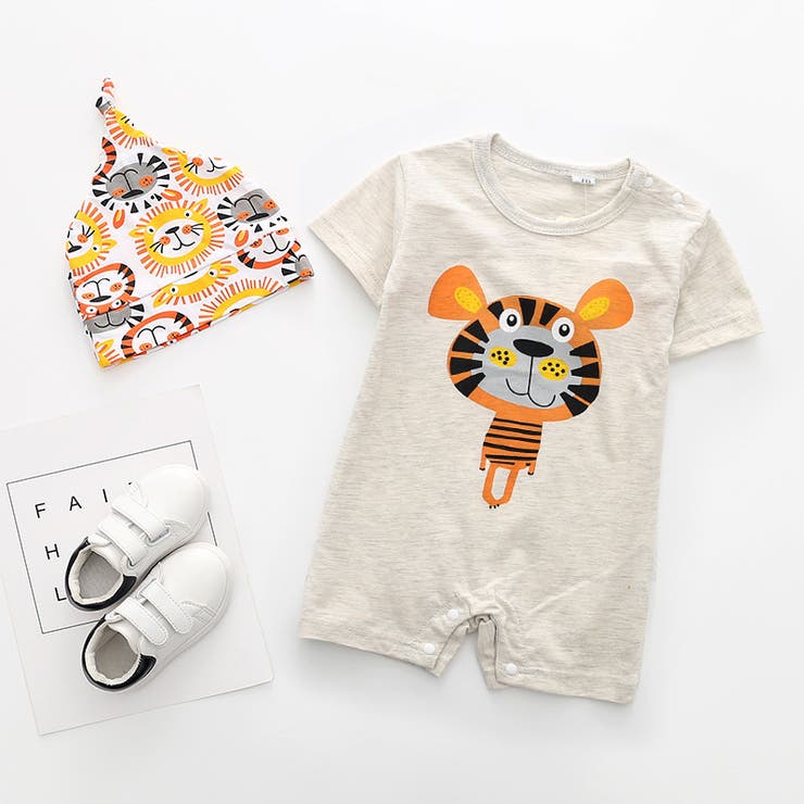 ロンパース 半袖 帽子 | PlusNao | 詳細画像6 