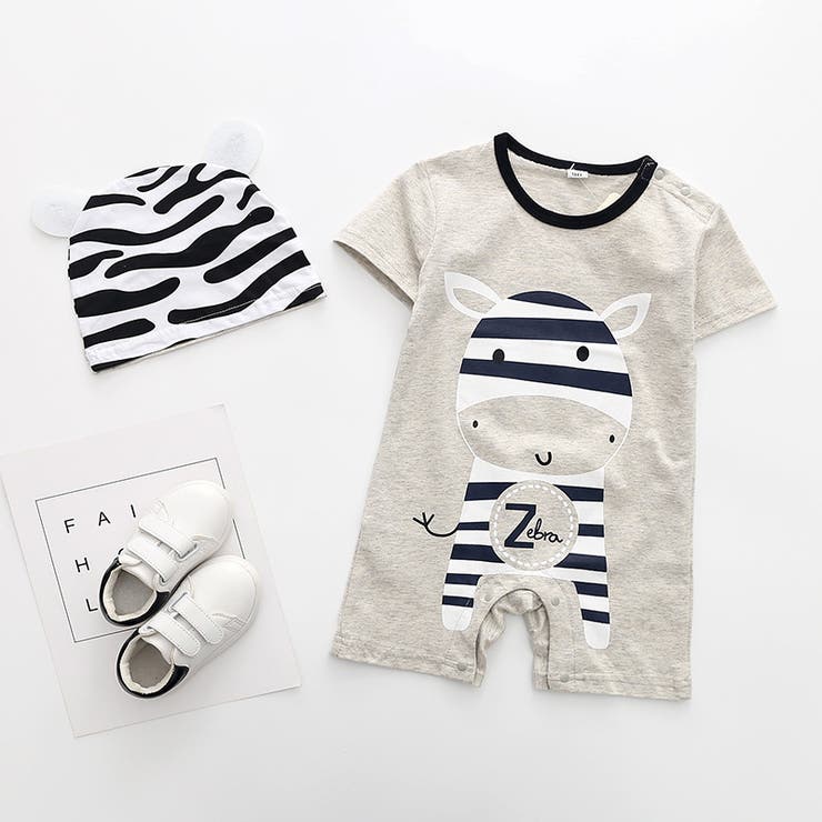 ロンパース 半袖 帽子 | PlusNao | 詳細画像7 