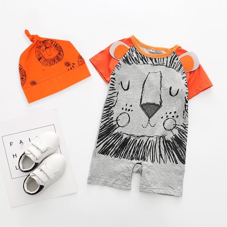 ロンパース 半袖 帽子 | PlusNao | 詳細画像8 