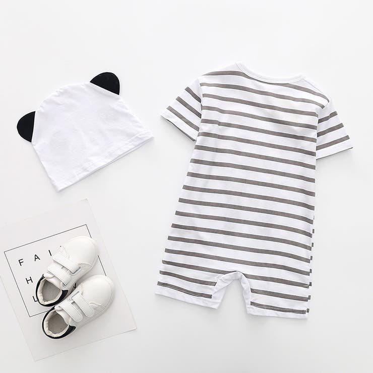 ロンパース 半袖 帽子 | PlusNao | 詳細画像9 