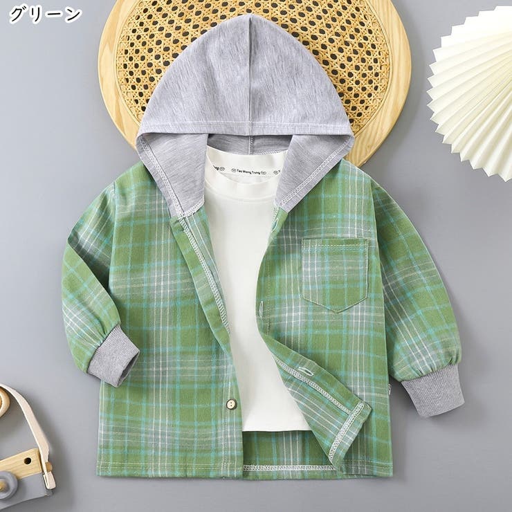 パーカー キッズ ジュニア | PlusNao | 詳細画像7 