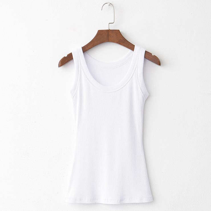 タンクトップ レディース リブ | PlusNao | 詳細画像10 