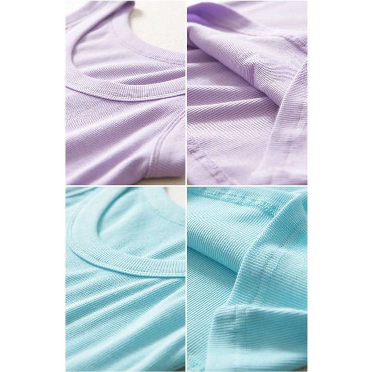 タンクトップ レディース リブ | PlusNao | 詳細画像16 