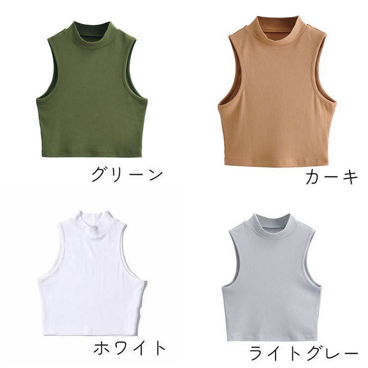 ノースリーブカットソー レディース トップス | PlusNao | 詳細画像8 
