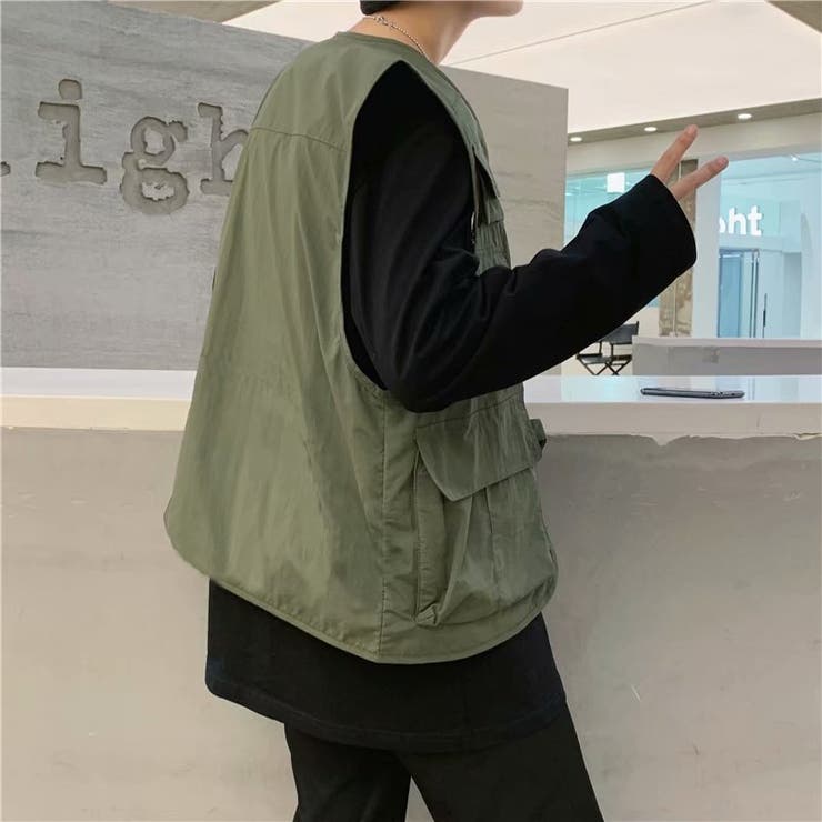 ベスト ノースリーブジャケット ワークウェア | PlusNao | 詳細画像11 