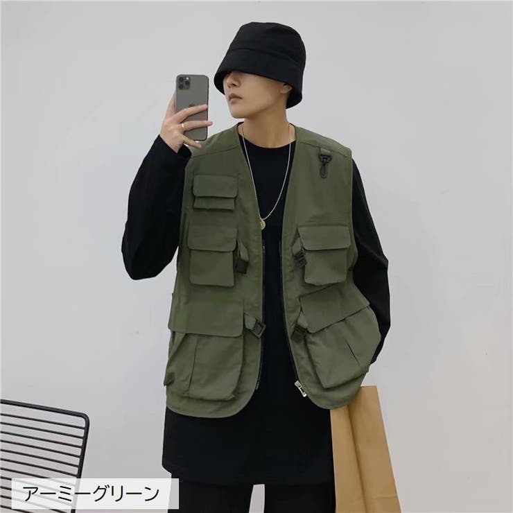 ベスト ノースリーブジャケット ワークウェア | PlusNao | 詳細画像16 