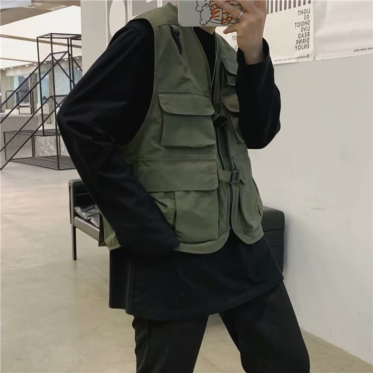 ベスト ノースリーブジャケット ワークウェア | PlusNao | 詳細画像6 