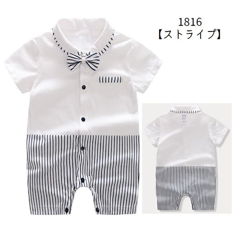 カバーオール ロンパース 半袖 | PlusNao | 詳細画像3 