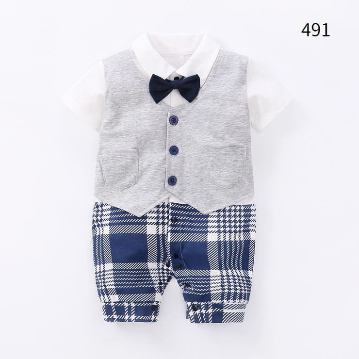 カバーオール ロンパース 半袖 | PlusNao | 詳細画像5 