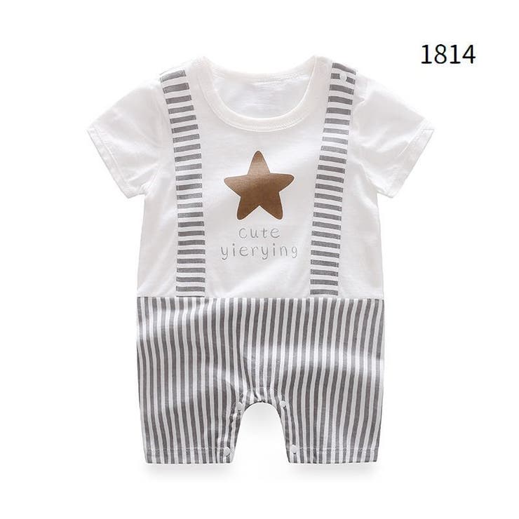 カバーオール ロンパース 半袖 | PlusNao | 詳細画像7 