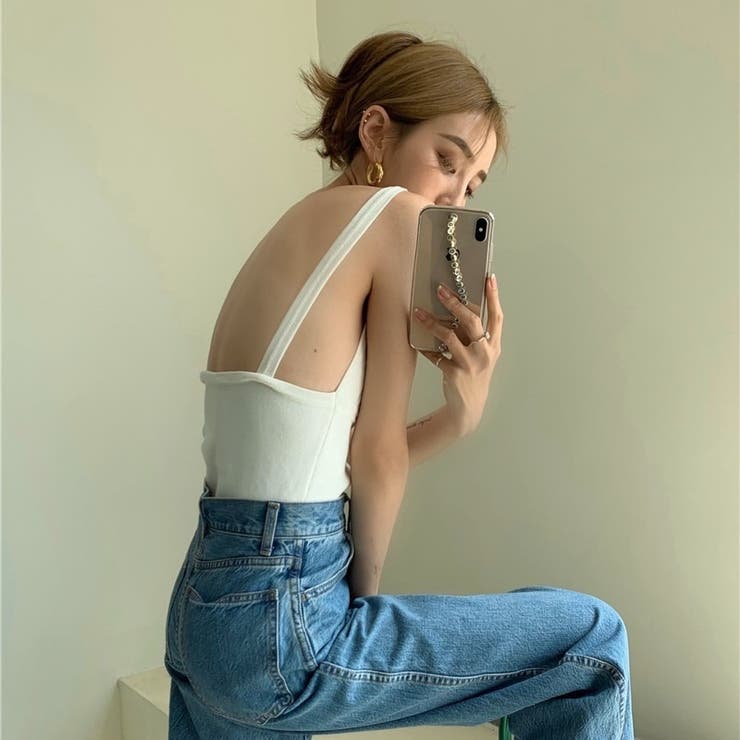 キャミソール ニット レディース | PlusNao | 詳細画像2 