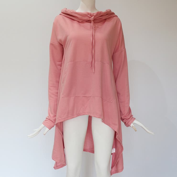 ポンチョ風パーカー パーカー風ポンチョ 長袖 | PlusNao | 詳細画像13 