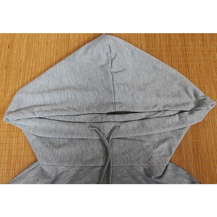 ポンチョ風パーカー パーカー風ポンチョ 長袖 | PlusNao | 詳細画像18 